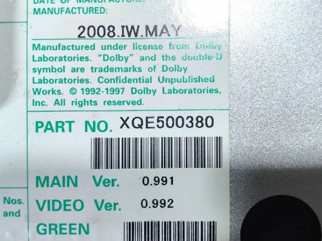 Проигрыватель CD/DVD Range Rover Sport L320 05-09: фото #5