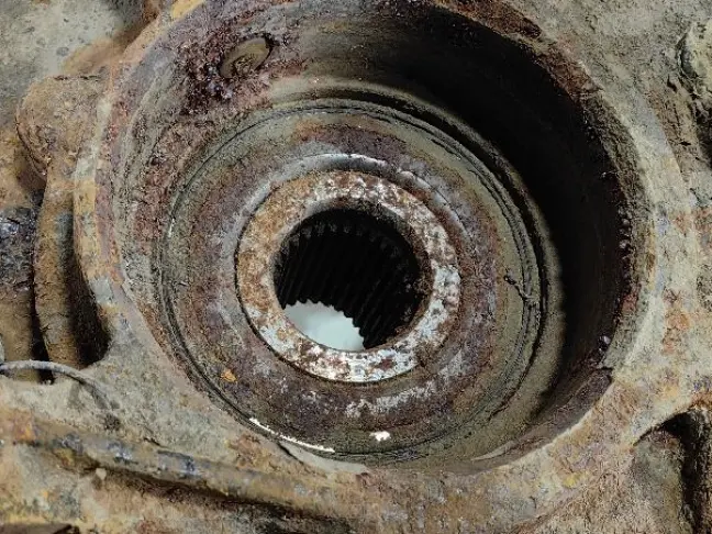 Кулак задний правый Range Rover L322 02-09