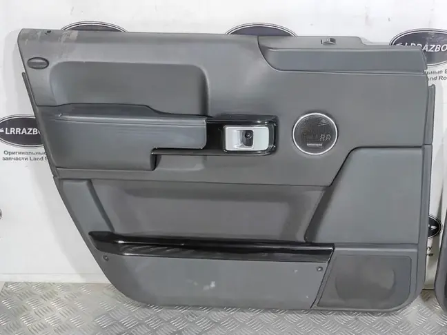 Дверные карты Range Rover 3 L322 черные комплект