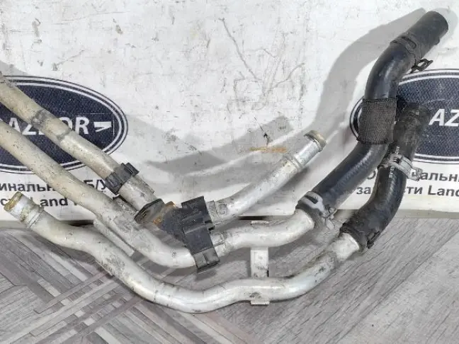 Патрубок печки алюминий Range Rover Sport 3.0