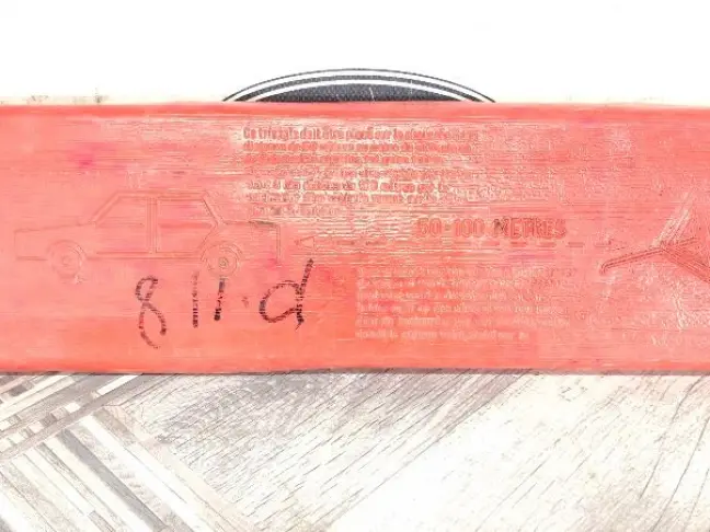 Знак аварийной остановки