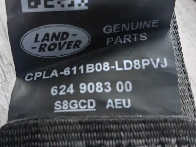 Ремень безопасности пара Range Rover Sport L494