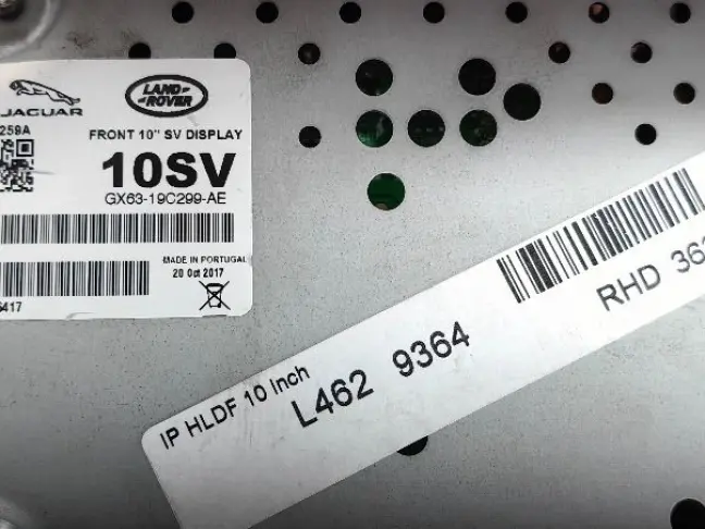 Бортовой монитор Land Rover Discovery 5 l462