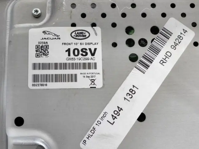 Бортовой монитор Range Rover Sport 2 L494