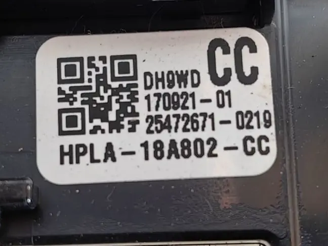 Блок управления климатом Range Rover Sport 2 L494