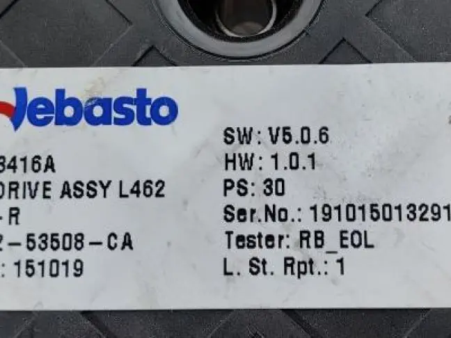 Моторчик люка Land Rover Discovery 5 L462