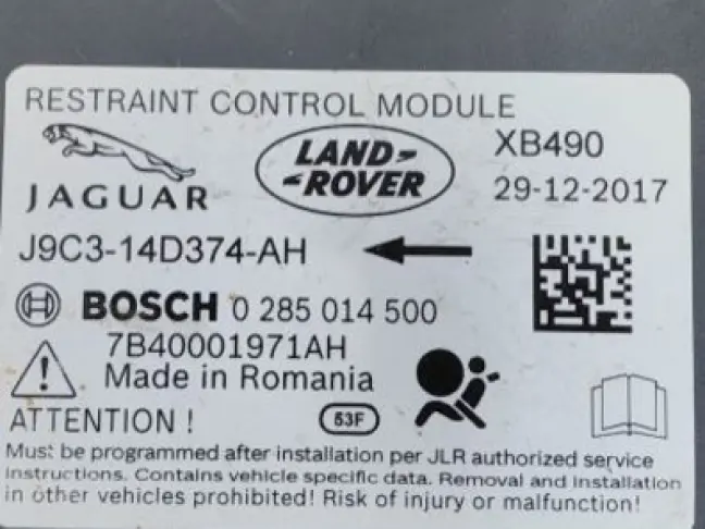 Блок управления AIR BAG   Range Rover Sport 2 L494