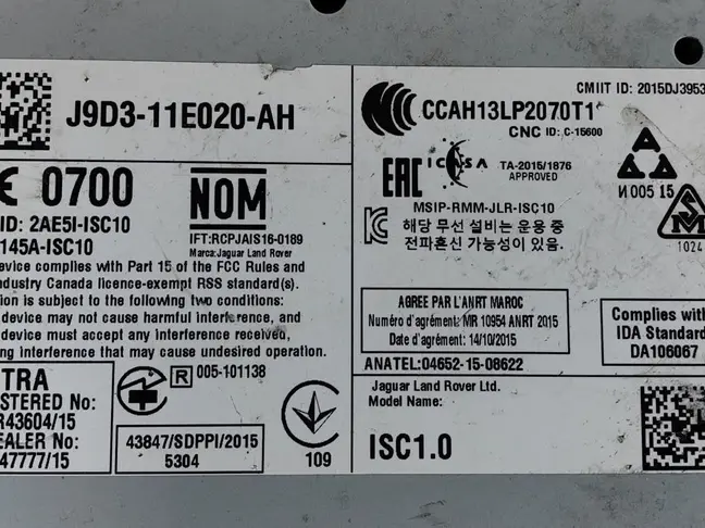 Блок управления магнитолой RR Sport 2 L494