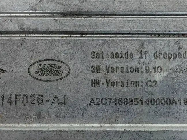 Блок управления камерами L Rover Range Rover Sport