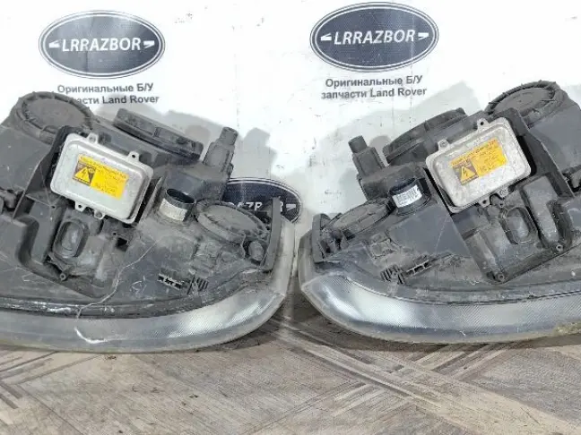 Фары комплект Range Rover 3 L322 2005-2009 ксенон