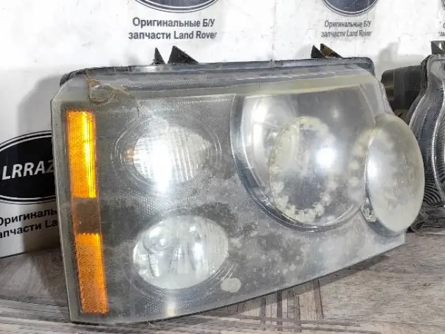 Фары комплект Range Rover 3 L322 2005-2009 ксенон