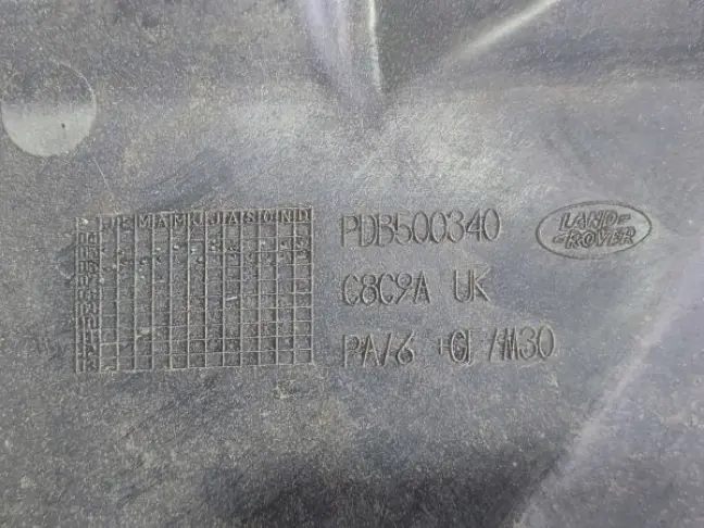 Кронштейн дефлектор радиатора Range Rover L322