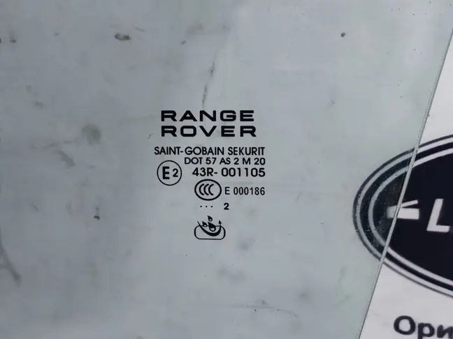 Стекло двери передней левой Land Rover Evoque I