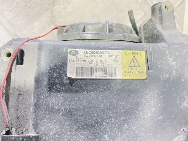 Фары комплект Range Rover 3 L322 2005-2009 ксенон