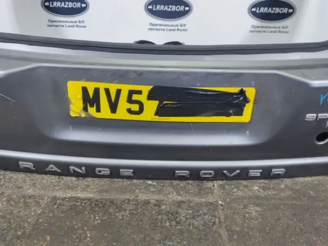Крышка багажника Range Rover Sport L320