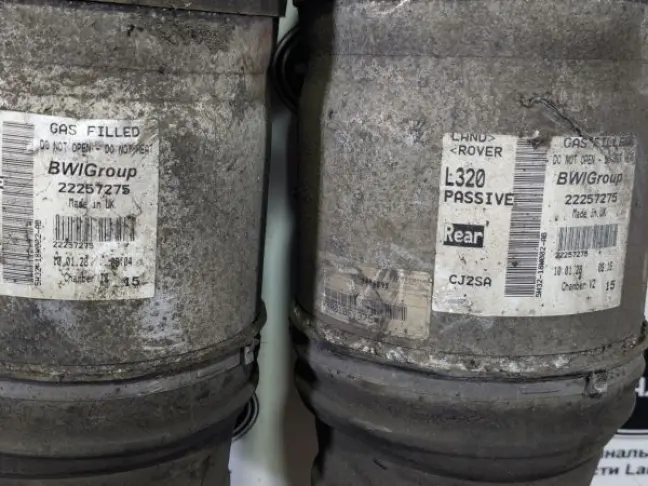 Пневмостойка задняя комплек Range Rover Sport L320