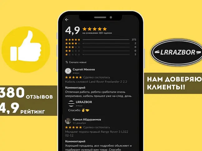 Суппорт тормозной задний левый DISCOVERY 3 L319