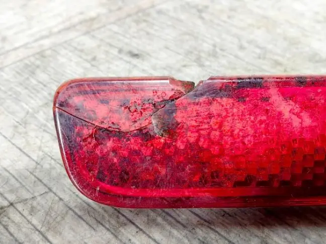 Катафот в бампер левый DISCOVERY 3/4 L319 05-15