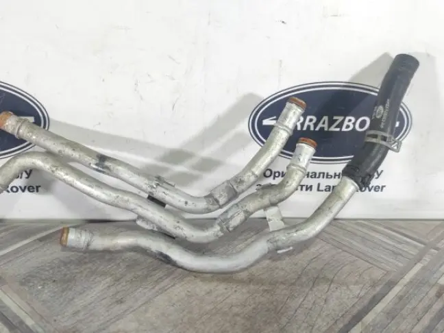 Патрубок печки алюминий Range Rover Sport 3.0