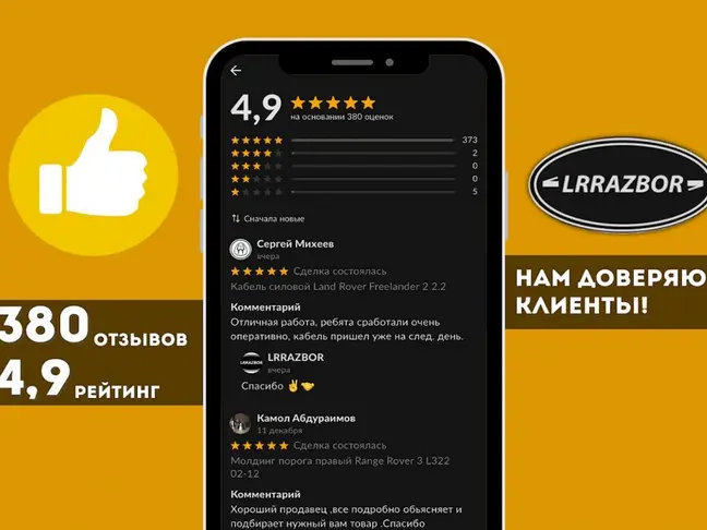 Привод задний правый Range Rover Sport L320