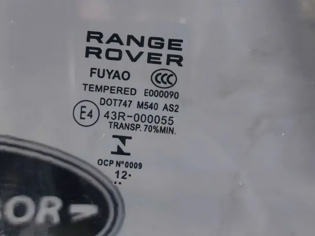 Стекло задней правой двери Evoque 2011-2018