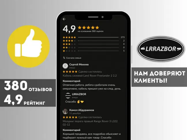 Привод передний правый Land Rover Freelander 2 2.2