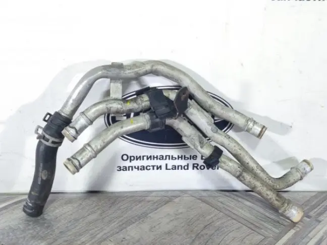 Патрубок печки алюминий Range Rover Sport 3.0