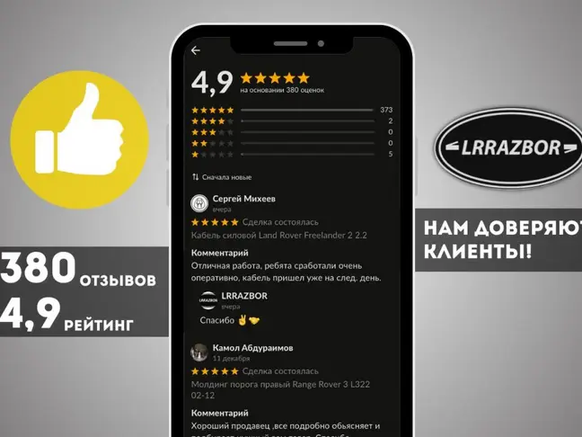 Кронштейн компресора кондея Range Rover Sport 3.0