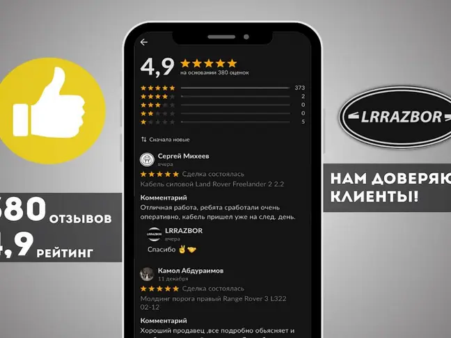 Патрубок охлаждения Range Rover Sport 3.0