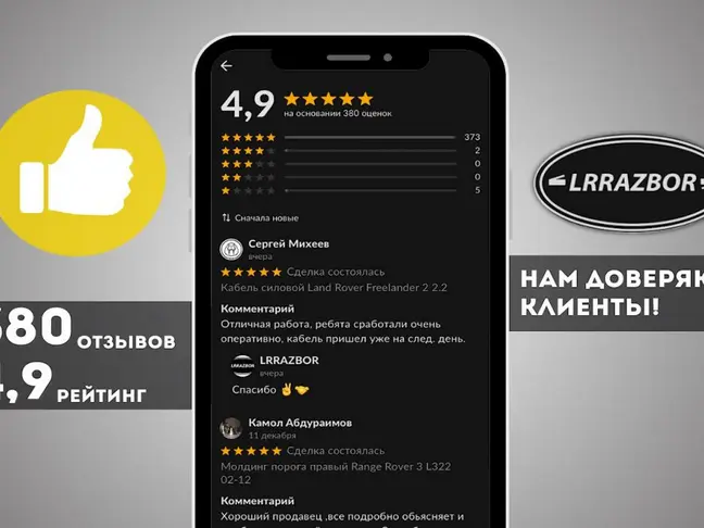 Патрубок охлаждения от блока Range Rover Sport 3.0