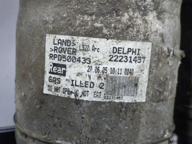 Пневмостойка задняя комплек Range Rover Sport L320