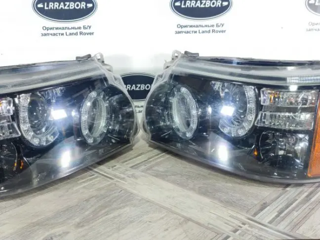 Фары левая и правая Land Rover Sport L320 09-13