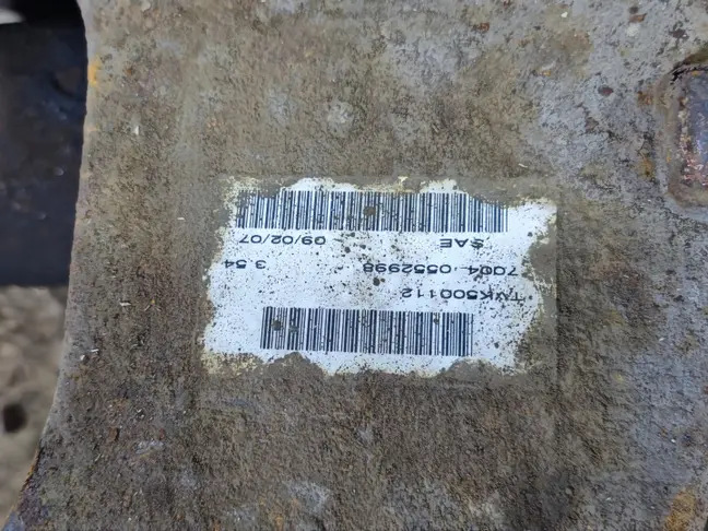 Редуктор заднего моста Land Rover 3.54