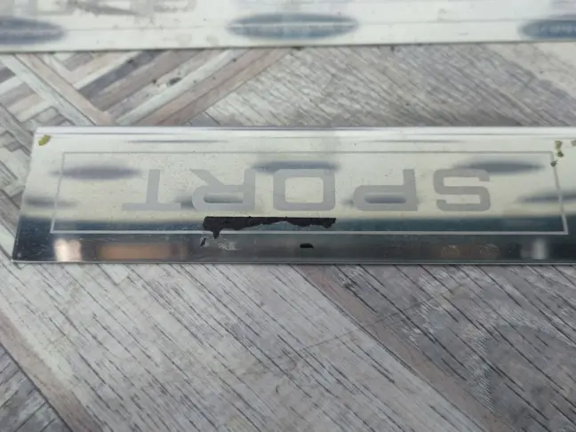 Накладка порога комплект Range Rover Sport L320