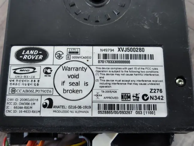 Блок управления телефоном Range Rover L320