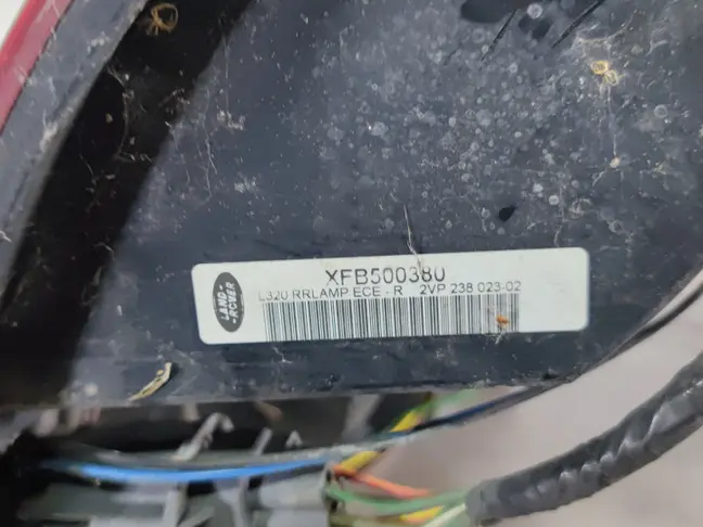 Фонарь задний правый Range Rover Sport L320