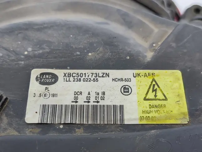 Фара левая адаптивная Range Rover Sport L320