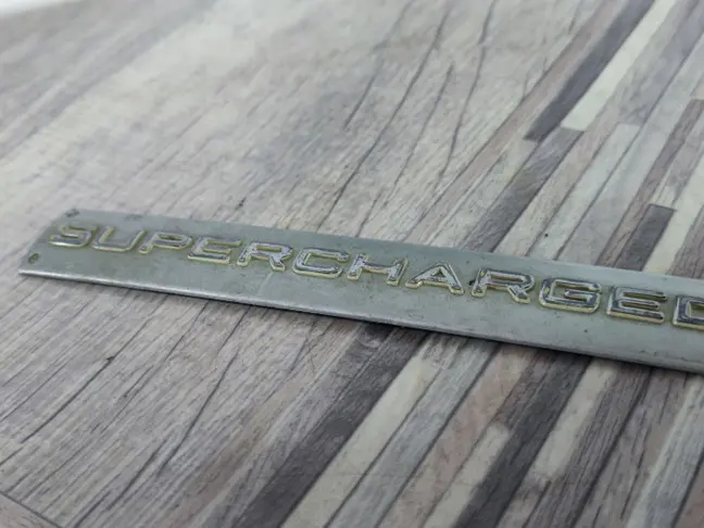 Шильда Supercharged Range Rover L322 09-12