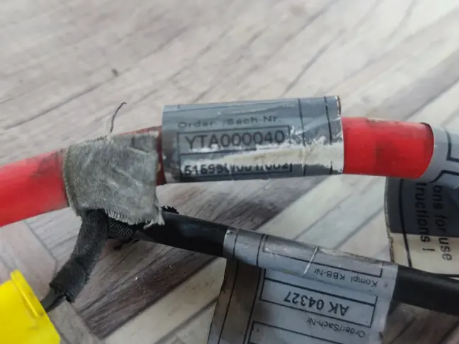 Клемма плюсовая Range Rover L322 02-07