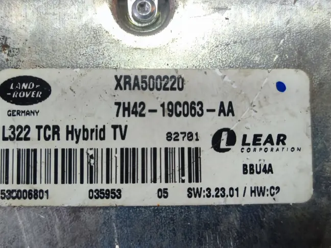 Модуль ТВ Land Rover Range Rover L322 2005-2009