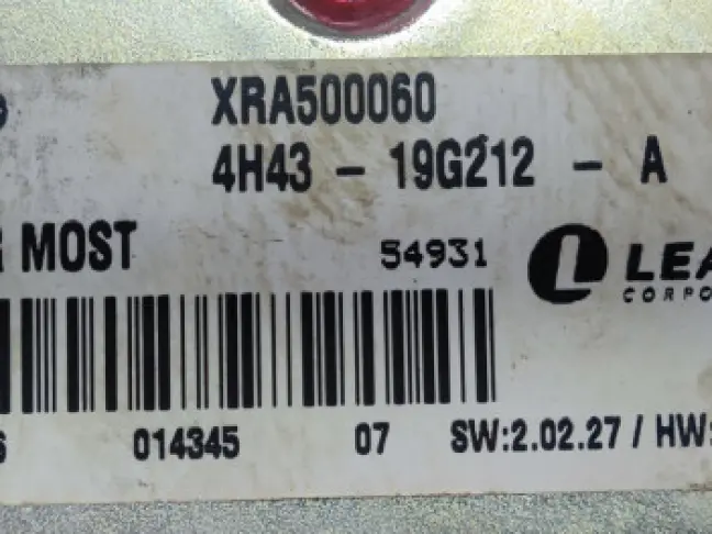 Модуль ТВ Land Rover Range Rover L322 2005-2009