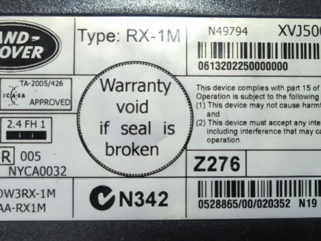 Блок управления телефоном DISCOVERY 3 L319 05-09