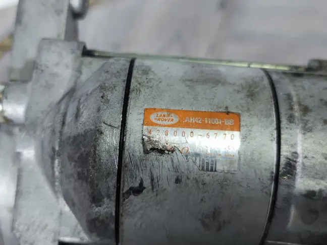 Стартер Land Rover Range Rover Sport L320 09-12