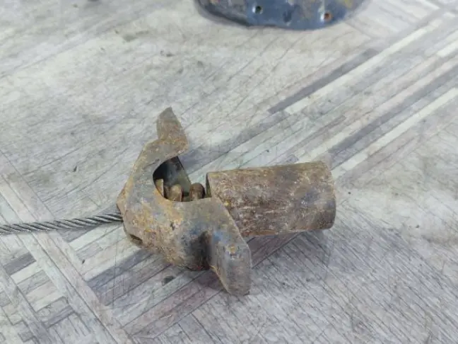 Лебедка запаски Range Rover Sport L320