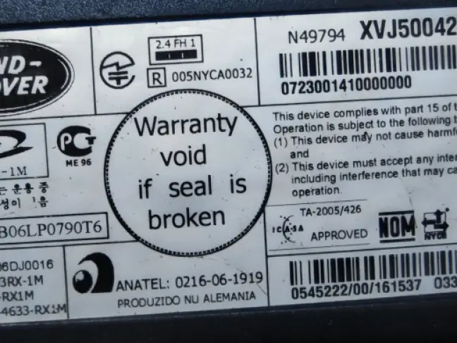 Блок управления телефоном Range Rover L322