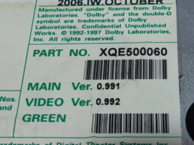 Модуль DVD Range Rover 3 L322 05-09