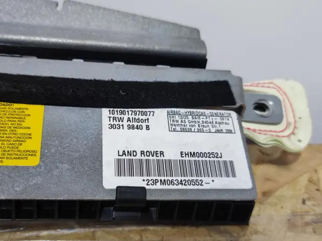 Шторка в потолок левая Range Rover L322 02-09