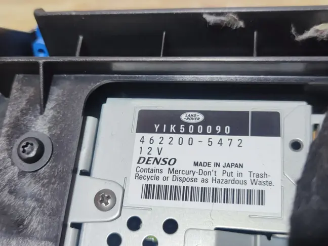 Монитор Range Rover L322 2005-2009