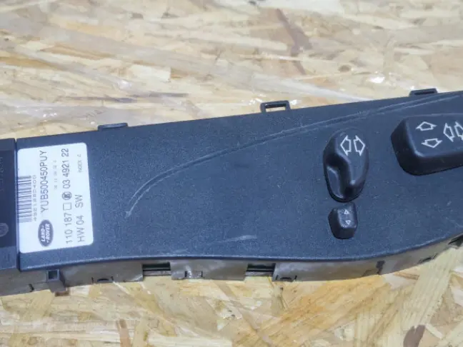 Блок кнопок сидения водителя Range Rover L322