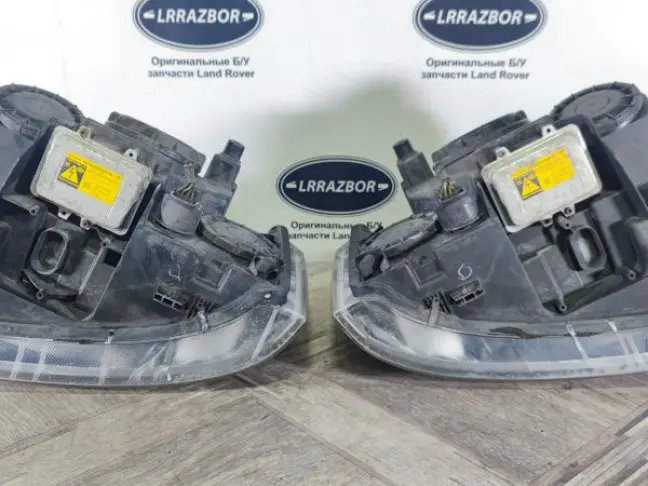 Фары комплект Range Rover 3 L322 2005-2009 ксенон
